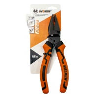 плоскогубцы 160 мм, оранжевые, металл черный, "gulzad" оптом